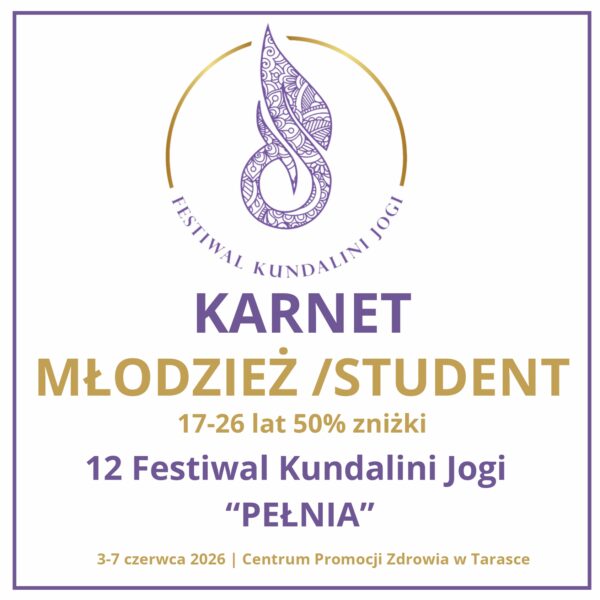 KARNET MŁODZIEŻ/STUDENT (17-26 lat) 50% zniżki